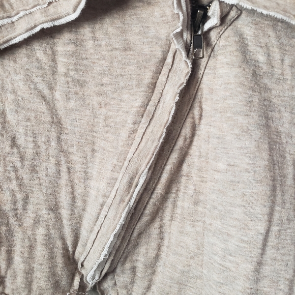 Mystree jacket lightweight size Medium raw edge - Picture 3 of 13